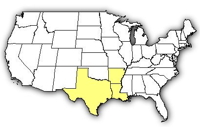 Us Map Texas